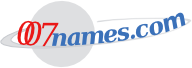 .007Names, Inc. Logo