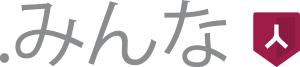 .みんな (xn--q9jyb4c) Logo