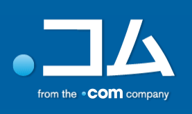 .コム (xn--tckwe) Logo